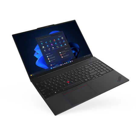 Laptop Lenovo ThinkPad E16 G3, 16" WUXGA, Intel® Core™ Ultra 5 225U pana la 4.8 GHz, 32 GB RAM DDR5 5600, 1 TB SSD, Intel Graphics, Free Dos, Black [1]
