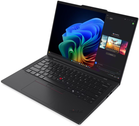 Laptop Lenovo ThinkPad T14s G6, 14" WUXGA Touchscreen, Intel® Core™ Ultra 7 258V pana la 4.8 GHz, 32 GB RAM LPDDR5x 8533, 1 TB SSD, Intel Arc Graphics, Windows 11 Pro, Black [1]