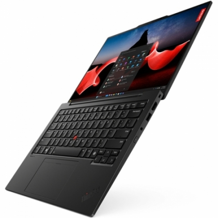 Laptop Lenovo ThinkPad X1 Carbon, 14" WUXGA, Intel® Core™ Ultra 7 155U pana la 4.8 GHz, 32 GB RAM LPDDR5x 6400, 1 TB SSD, Intel Graphics, Windows 11 Pro, Black Paint [2]