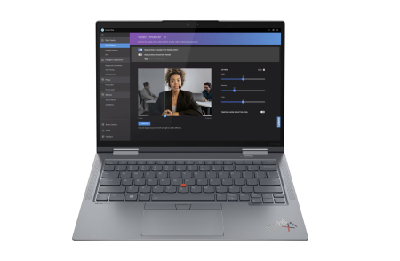 Laptopuri - Laptop Lenovo ThinkPad X1 Yoga G8, 14" WUXGA, Intel® Core™ i7 1365U pana la 5.2 GHz, 16 GB RAM LPDDR5 6000, 512 GB SSD, Intel Iris Xᵉ Graphics, Windows 11 Pro, Storm Grey