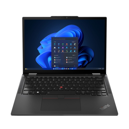 Laptopuri - Laptop Lenovo ThinkPad X13 Hybrid (2-in-1), 13.3" WUXGA Touchscreen, Intel® Core™ Ultra 5 125U pana la 4.3 GHz, 16 GB RAM LPDDR5x 6400, 512 GB SSD, Intel Graphics, Windows 11 Pro, Black