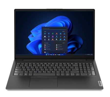 Laptopuri - Laptop Lenovo V V15, 15.6" Full HD, Intel® Core™ i5 13420H pana la 4.6 GHz, 16 GB RAM DDR4 3200, 512 GB SSD, Intel® UHD Graphics, Windows 11 Pro, Black