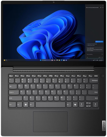 Laptop Lenovo V14 G5 IRL, 14" Full HD, Intel® Core™ i7 13620H pana la 4.9 GHz, 16 GB RAM DDR5 5200, 512 GB SSD, Intel® UHD Graphics, Free Dos, Black [3]