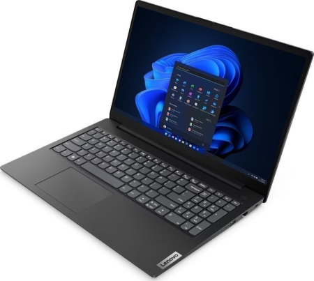 Laptop Lenovo V15 G4, 15.6" Full HD, AMD Ryzen™ 5 7520U pana la 4.3 GHz, 16 GB RAM DDR5 5500, 512 GB SSD, AMD Radeon, Free Dos, Business Black [1]