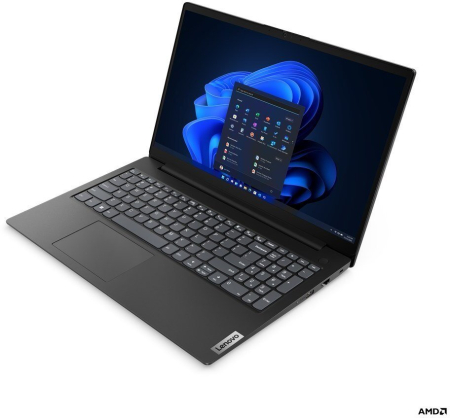 Laptop Lenovo V15 G4, 15.6" Full HD, AMD Ryzen™ 5 7520U pana la 4.3 GHz, 16 GB RAM LPDDR5 4800, 512 GB SSD, AMD Radeon, Windows 11 Home, Business Black [2]