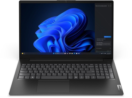 Alte produse - Laptop Lenovo V15 G5 IRL, 15.6" Full HD, Intel® Core™ i3 1315U pana la 4.5 GHz, 8 GB RAM DDR5 5200, 512 GB SSD, Intel® UHD Graphics, Free Dos, Business Black