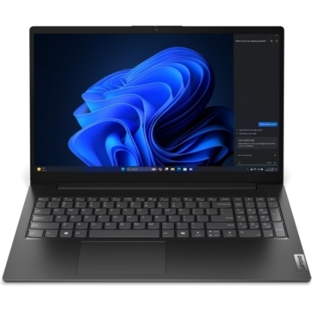 Laptopuri - Laptop Lenovo V15 G5 IRL, 15.6" Full HD, Intel® Core™ i5 13420H pana la 4.6 GHz, 16 GB RAM DDR5 5200, 512 GB SSD, Intel® UHD Graphics, Free Dos, Business Black