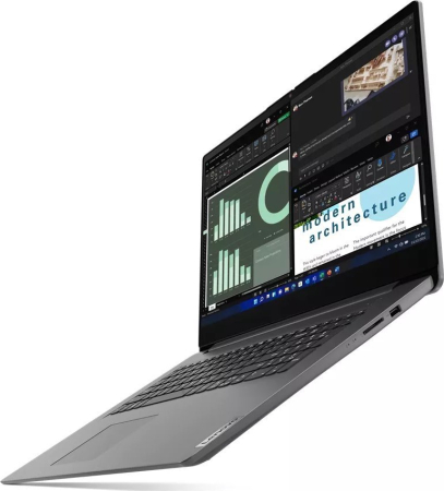 Laptop Lenovo V17 G4 IRU, 17.3" Full HD, Intel® Core™ i7 13620H pana la 4.9 GHz, 16 GB RAM DDR4 3200, 512 GB SSD, Intel® UHD Graphics, Windows 11 Pro, Iron Grey [4]