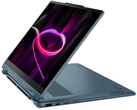 Laptop Lenovo Yoga 7 G11, 14" WUXGA Touchscreen, AMD Ryzen™ AI 5 435 pana la 4.5 GHz, 16 GB RAM LPDDR5x 8000, 512 GB SSD, AMD Radeon. Windows 11 Home, Tital Teal [7]