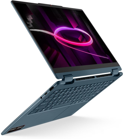 Laptop Lenovo Yoga 7 G11, 14" WUXGA Touchscreen, AMD Ryzen™ AI 5 435 pana la 4.5 GHz, 16 GB RAM LPDDR5x 8000, 512 GB SSD, AMD Radeon. Windows 11 Home, Tital Teal [4]