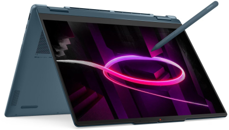 Alte produse - Laptop Lenovo Yoga 7 G11, 14" WUXGA Touchscreen, AMD Ryzen™ AI 5 435 pana la 4.5 GHz, 16 GB RAM LPDDR5x 8000, 512 GB SSD, AMD Radeon. Windows 11 Home, Tital Teal