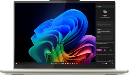Laptopuri - Laptop Lenovo Yoga 7 Hybrid (2-in-1), 16" 2.8K Touchscreen, AMD Ryzen™ AI 7 350 pana la 5 GHz, 16 GB RAM LPDDR5x 7500, 512 GB SSD, AMD Radeon 860M, Windows 11 Home, Seashell