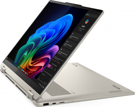 Laptop Lenovo Yoga 7 Hybrid (2-in-1), 16" 2.8K Touchscreen, AMD Ryzen™ AI 7 350 pana la 5 GHz, 16 GB RAM LPDDR5x 7500, 512 GB SSD, AMD Radeon 860M, Windows 11 Home, Seashell [4]