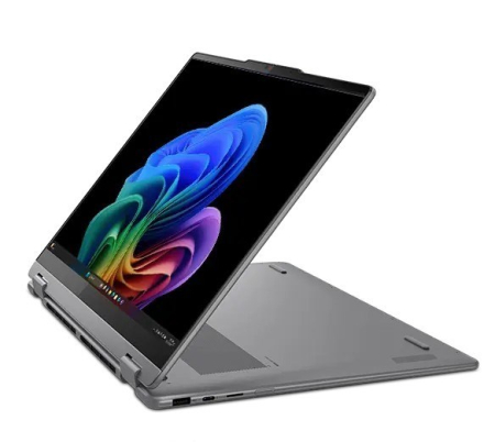 Laptop Lenovo Yoga-7 Hybrid (2-in-1), 16" WUXGA Touchscreen, Intel® Core™ Ultra 7 256V pana la 4.8 GHz, 16 GB RAM LPDDR5x 8533, 1 TB SSD, Intel Arc Graphics, Windows 11 Pro, Luna Grey [2]