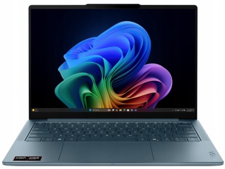 Laptopuri - Laptop Lenovo Yoga Slim 7, 14" WUXGA, AMD Ryzen™ AI 5 340 pana la 4.8 GHz, 16 GB RAM LPDDR5x 7500, 512 GB SSD, AMD Radeon 840M, Windows 11 Home, Tidal Teal