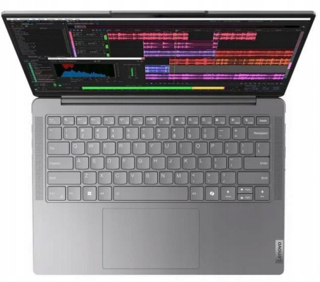 Laptop Lenovo Yoga Slim 7, 14" WUXGA, Intel® Core™ Ultra 5 125H pana la 4.5 GHz, 16 GB RAM LPDDR5 6400, 1 TB SSD, Intel Arc Graphics, Windows 11 Home, Luna Grey [6]