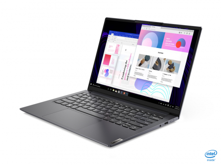 Laptop Lenovo Yoga Slim 7 Pro, 14", i7 1165G7 pana la 4.7 GHz, 16 GB RAM LPDDR4X, 512 GB SSD, Windows 10 Home [0]