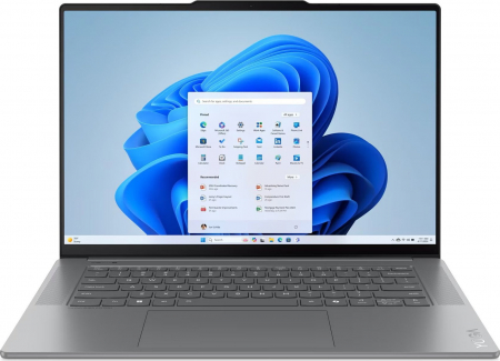 Promotii - Laptop Lenovo Yoga Slim 7i G9 Aura Edition, 15.3" 2.8K Touchscreen, Intel® Core™ Ultra 7 256V pana la 4.8 GHz, 16 GB RAM LPDDR5x 8533, 512 GB SSD, Intel Arc Graphics 140V, Windows 11 Home, Luna Grey