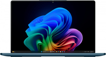 Promotii - Laptop Lenovo Yoga Slim 9, 14" WQUXGA Touchscreen, Intel® Core™ Ultra 7 258V pana la 4.8 GHz, 32 GB RAM LPDDR5x 8533, 1 TB SSD, Intel Arc Graphics 140V, Windows 11 Home, Tidal Teal