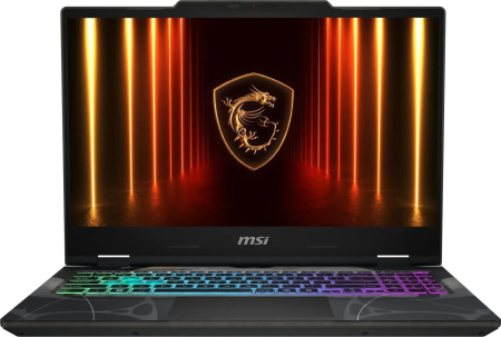 Laptopuri - Laptop MSI Cyborg 15, 15.6" Full HD, Intel® Core™ 5 210H pana la 4.8 GHz, 16 GB RAM DDR5 5600, 512 GB SSD, NVIDIA® GeForce® RTX 5050 8 GB, Free Dos, Translucent Black