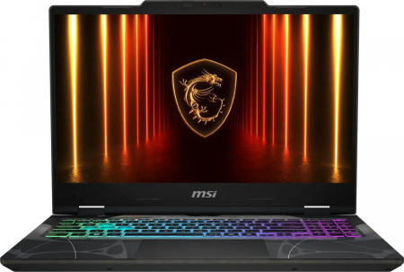 Laptopuri - Laptop MSI Cyborg 15, 15.6" Full HD, Intel® Core™ 7 240H pana la 5.2 GHz, 16 GB RAM DDR5 5600, 512 GB SSD, NVIDIA GeForce RTX 5060 8 GB, Free Dos, Black