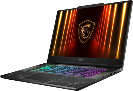 Laptop MSI Cyborg 17, 17.3" Full HD, Intel® Core™ 5 210H pana la 4.8 GHz, 16 GB RAM DDR5 5600, 512 GB SSD, NVIDIA® GeForce® RTX 5050 8 GB, Free Dos, Translucent Black [2]
