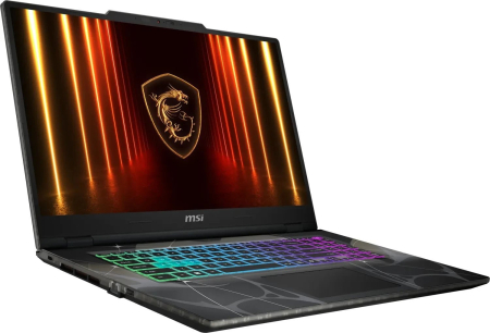 Laptop MSI Cyborg 17, 17.3" Full HD, Intel® Core™ 7 240H pana la 5.2 GHz, 16 GB RAM DDR5 5600, 512 GB SSD, NVIDIA® GeForce® RTX 5060 8 GB, Free Dos, Translucent Black [1]
