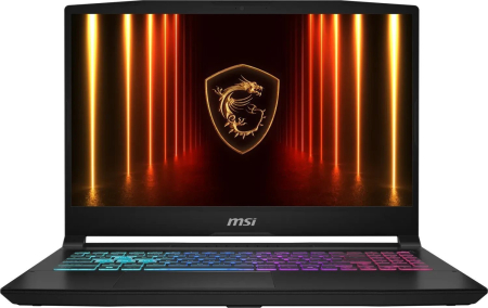 Laptopuri - Laptop MSI Katana 15 HX, 15.6" QHD, Intel® Core™ i7 14650HX pana la 5.2 GHz, 16 GB RAM DDR5 5600, 512 GB SSD, NVIDIA® GeForce® RTX 5050 8 GB, Free Dos, Black