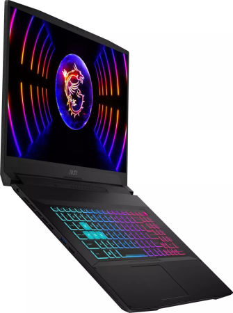 Laptop MSI Katana 17, 17.3" Full HD, Intel® Core™ i5 13420H pana la 4.6 GHz, 16 GB RAM DDR5, 512 GB SSD, NVIDIA® GeForce® RTX 3050 8 GB, Free Dos, Black [2]