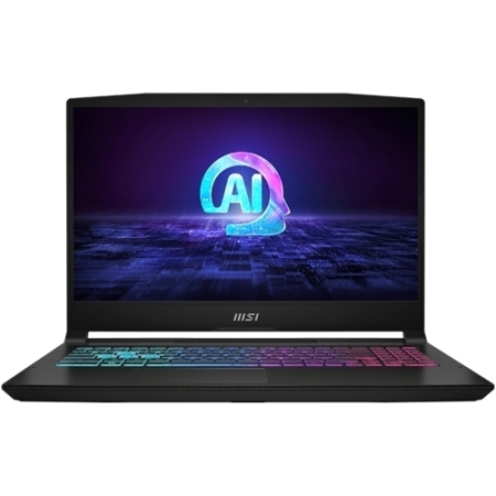 Laptopuri - Laptop MSI Katana A15 AI, 15.6" Full HD, AMD Ryzen™ 9 8945HS pana la 5.2 GHz, 16 GB RAM DDR5 5600, 512 GB SSD, NVIDIA® GeForce® RTX 4050, Free Dos, Black