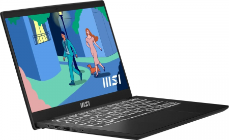Laptop MSI Modern 14, 14" Full HD, AMD Ryzen™ 5 7430U pana la 4.3 GHz, 16 GB RAM DDR4 3200, 512 GB SSD, AMD Radeon Graphics, Windows 11 Home, Classic Black [2]