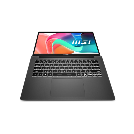 Laptop MSI Modern 14, 14" Full HD, Intel® Core™ i5 1334U pana la 4.6 GHz, 16 GB RAM DDR4, 512 GB SSD, Intel Iris Xᵉ Graphics, Windows 11 Pro, Platinum Grey [3]
