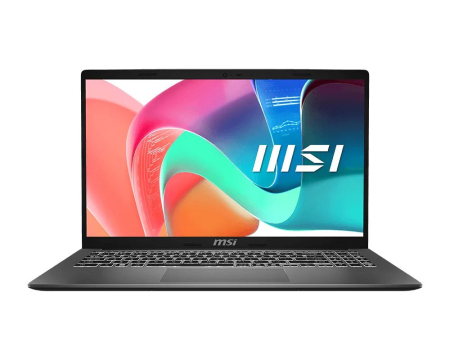 Laptopuri - Laptop MSI Modern 15, 15.6" Full HD, Intel® Core™ 5 120U pana la 5 GHz, 16 GB RAM DDR4 3200, 512 GB SSD, Intel® Graphics, Windows 11 Home, Platinum Gray