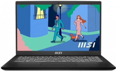 Laptopuri - Laptop MSI Modern 15, 15.6" Full HD, Intel® Core™ i7 1355U pana la 5 GHz, 16 GB RAM DDR4 3200, 512 GB SSD, Intel Iris Xᵉ Graphics, Windows 11 Home, Classic Black