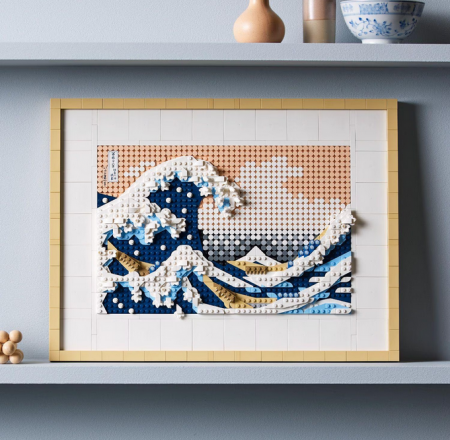 LEGO® ART - Hokusai, Marele val 31208, 1810 piese [3]