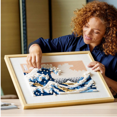 LEGO® ART - Hokusai, Marele val 31208, 1810 piese [5]