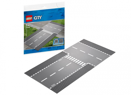 LEGO® City: Intersecție dreaptă și în T 60236 [1]