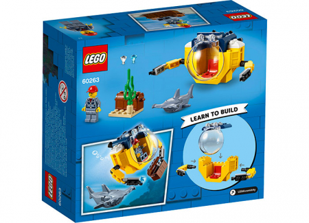LEGO City - Minisubmarin oceanic 60263, 41 piese [1]