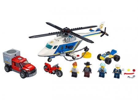 LEGO® City: Urmarire cu elicopterul politiei 60243 [0]