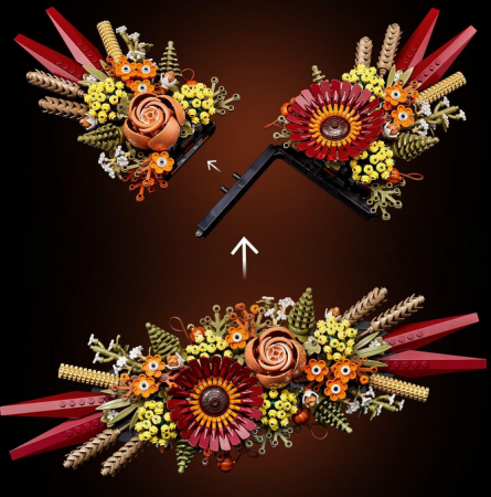 LEGO® Creator Expert - Ornament din flori uscate 10314, 812 piese [2]