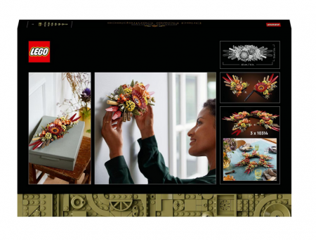 LEGO® Creator Expert - Ornament din flori uscate 10314, 812 piese [1]