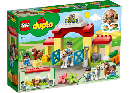 LEGO® DUPLO® : Grajdul cailor si al poneilor 10951 [1]