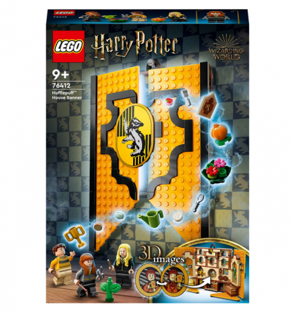 Jocuri si Jucarii - LEGO® Harry Potter™ - Bannerul Casei Hufflepuff™ 76412, 313 piese