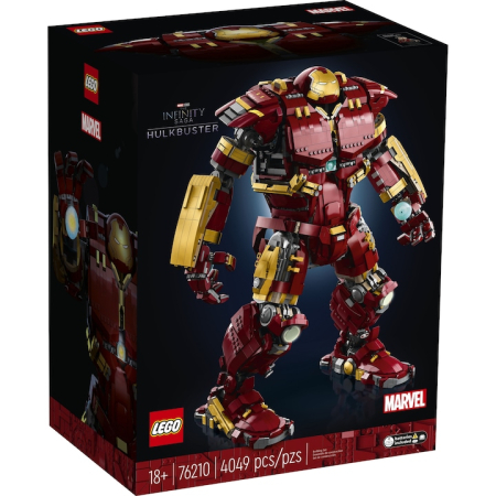 Seturi LEGO - LEGO® Marvel Super Heroes 76210 - Hulkbuster, Multicolor, 4049 piese - pukika.ro