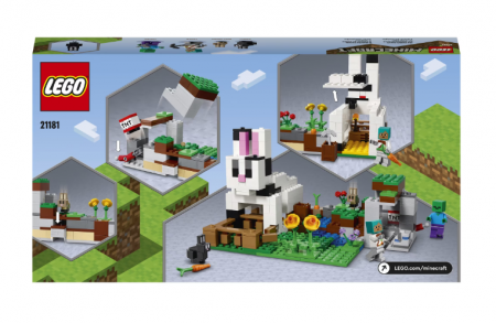 Promotii - LEGO® Minecraft - Ferma de iepuri 21181