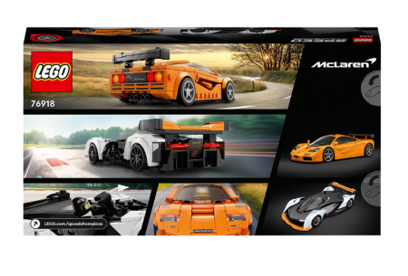 Seturi LEGO - LEGO SpeedChampions-McLaren SolusGT McLarenF1LM76918