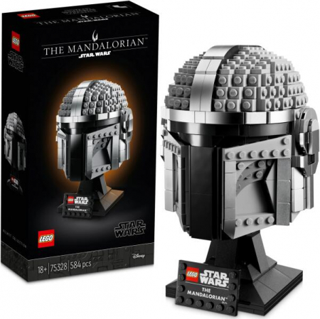 Promotii - LEGO® Star Wars™ - Casca Mandalorian™ 75328, 584 piese