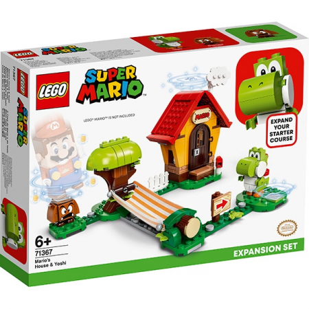 Seturi LEGO - LEGO® Super Mario: Set de extindere Casa lui Mario si Yoshi - 71367