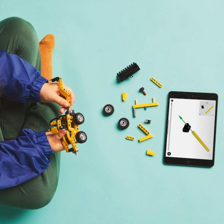 LEGO® Technic - Buldoexcavator 42197, 104 piese, pukika.ro [3]