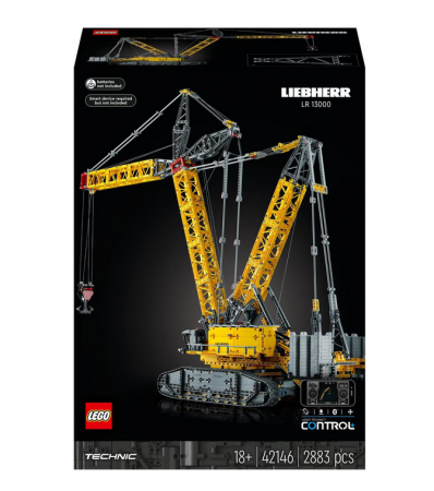 Promotii -  LEGO® Technic - Macara pe senile Liebherr LR 13000 42146, 2883 piese 